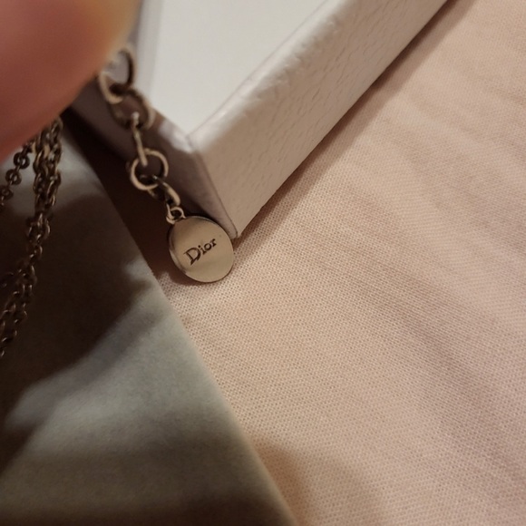 Dior Oblique Double Chain Bracelet Silvertone - Picture 5 of 7